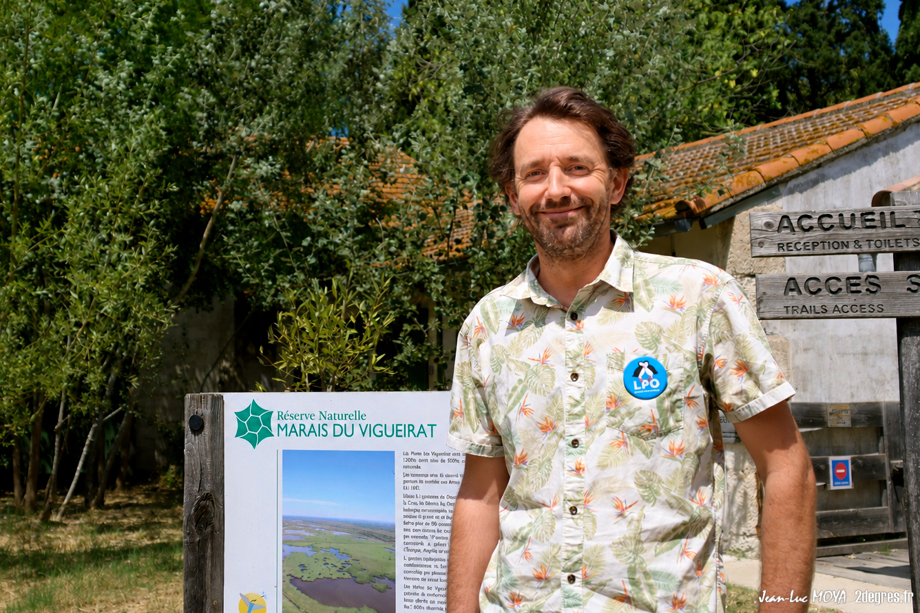 Franck Jury, un passeur de nature aux Marais du Vigueirat